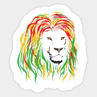 Jah Lion Sticker